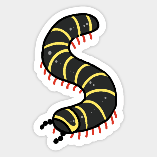 bumblebee millipede Sticker